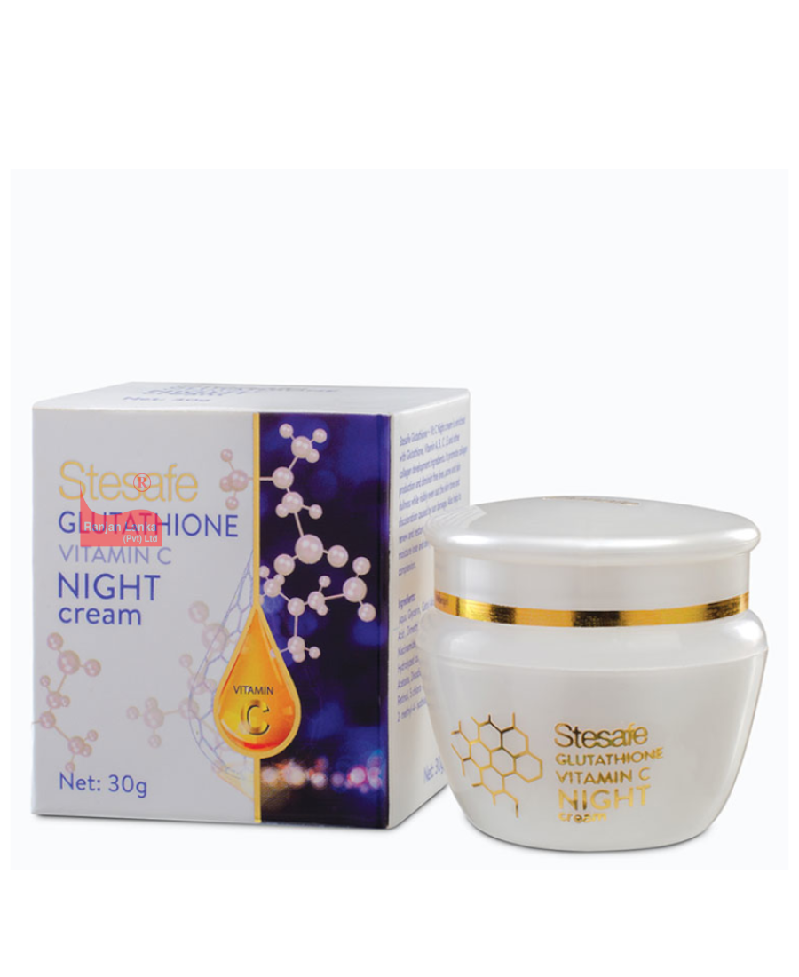 glutathione in cancer Gluta White + Vitamin C + Night Cream + Brightening Serum – Gluta White By  Khobsurti main image 0